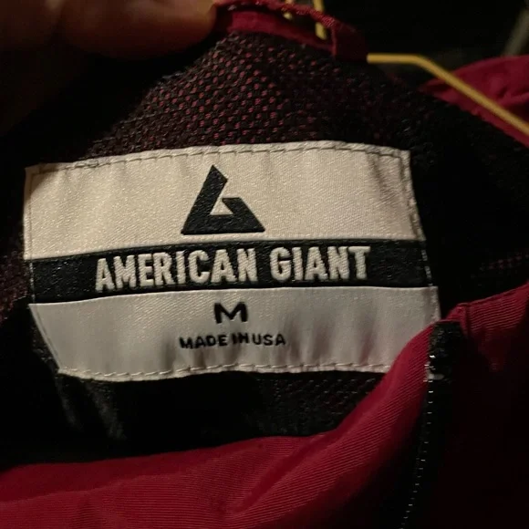 American Giant Nylon Anorak Pullover Jacket Medium - Picture 13 of 13